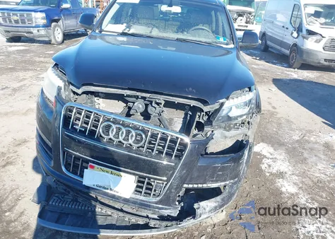 2014 Audi Q7 3.0T Premium from USA, damaged, VIN WA1LGAFE8ED003854